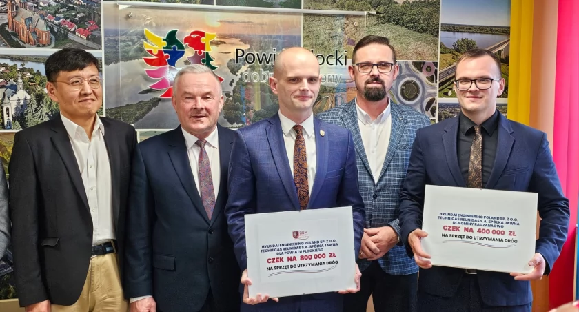 1 200 000 zł dla powiatu płockiego i gminy Radzanowo. Od wykonawców Olefin III