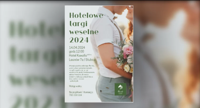 Targi Weselne w Hotelu Kawallo! Już 14 kwietnia 