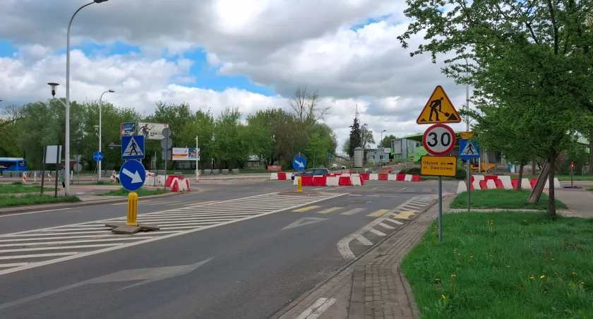 Większe utrudnienia na remontowanym odcinku ul. Chopina. Znamy termin zakończenia całej inwestycji