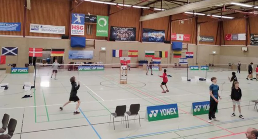 Płocczanin zagrał wśród najlepszych europejskich badmintonistów. Cenne doświadczenie Piskorskiego