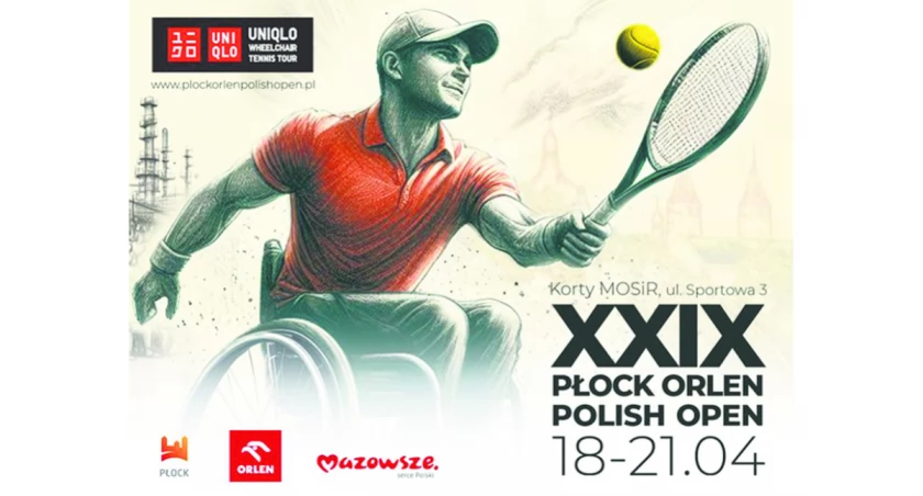 Najlepsi tenisiści na wózkach zagrają na kortach w Płocku! 29. ORLEN Polish Open