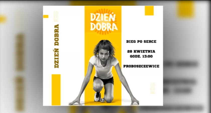 Wolontariusze Parafialnego Zespołu Caritas z Proboszczewic wołają na start! Bieg po serce już 28 kwietnia! 