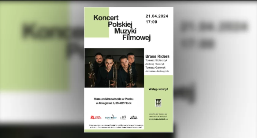 Muzyka filmowa na puzony i tubę w Muzeum Mazowieckim w Płocku