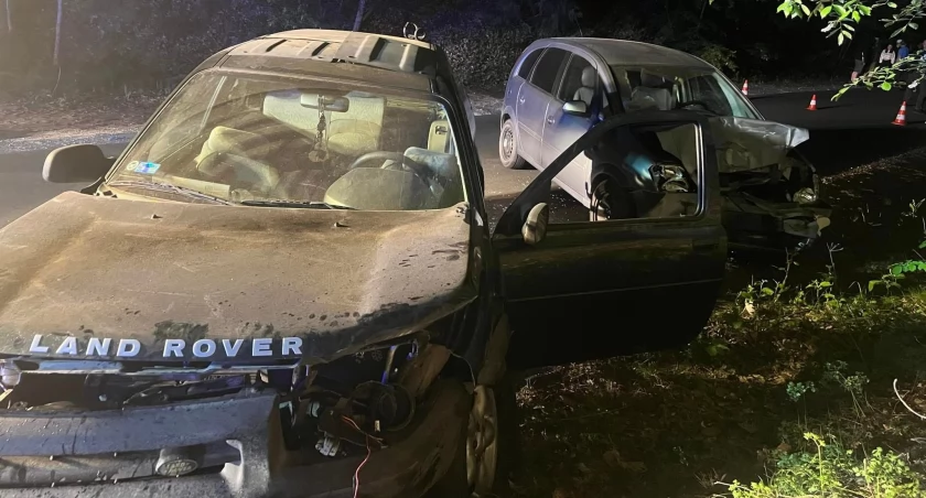 Wypadek w Sendeniu Dużym. Trzy osoby trafiły do szpitala [ZDJĘCIA]
