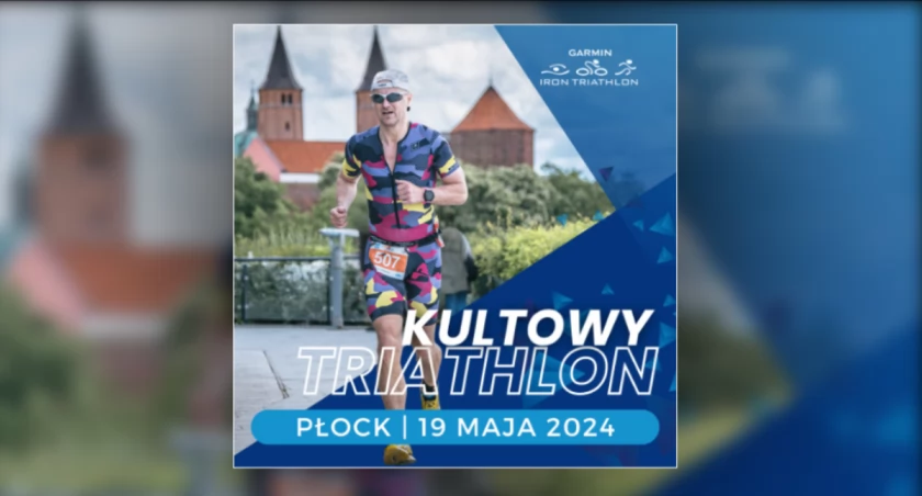 Garmin Iron Triathlon 2024 w niedzielę w Płocku. Będą utrudnienia na trasie