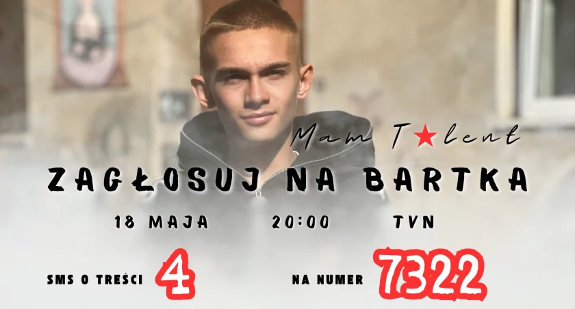 To już dziś! Cały Płock wspiera Bartka Wasilewskiego! Trzymamy kciuki i wysyłamy sms-y!