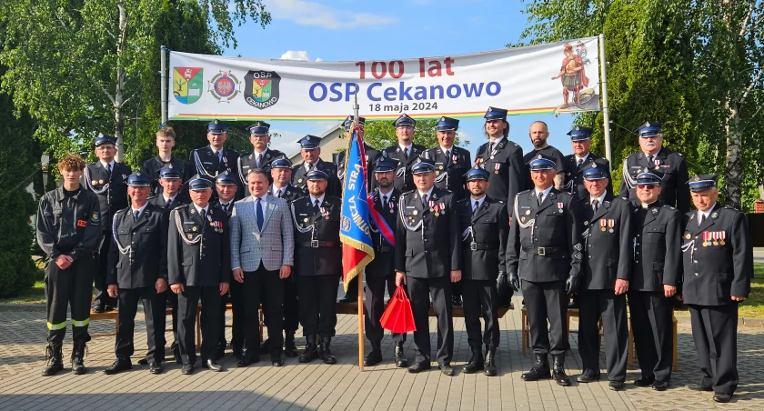 100-lecie OSP Cekanowo. Piękny jubileusz strażaków-ochotników
