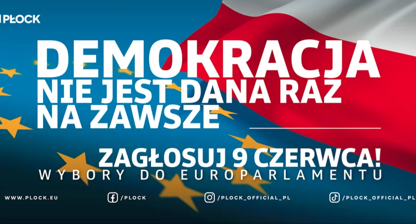 Wybory do Parlamentu Europejskiego. W tym dniu płocczanie pojadą za darmo miejskimi autobusami