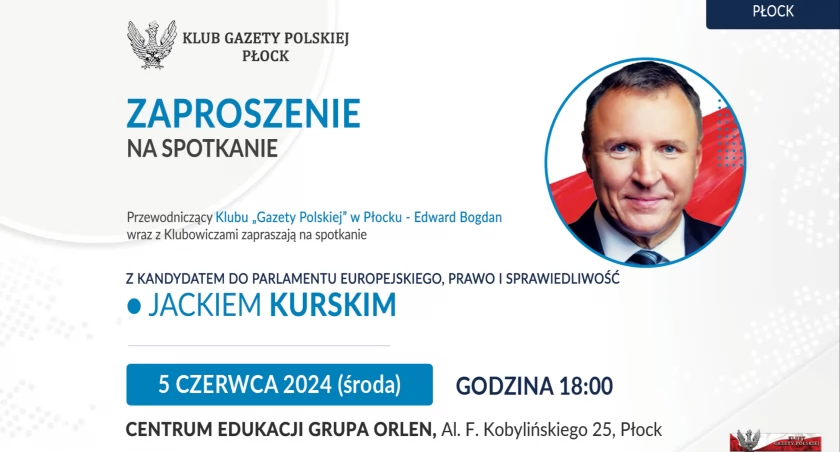 Klub „Gazety Polskiej” zaprasza na spotkanie z Jackiem Kurskim 