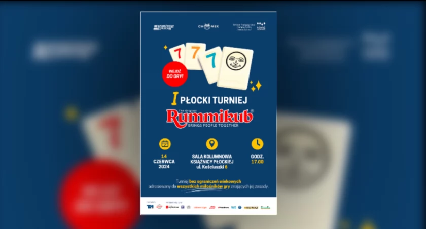 I Płocki Turniej Rummikub. Zgłoszenia do 7 czerwca 