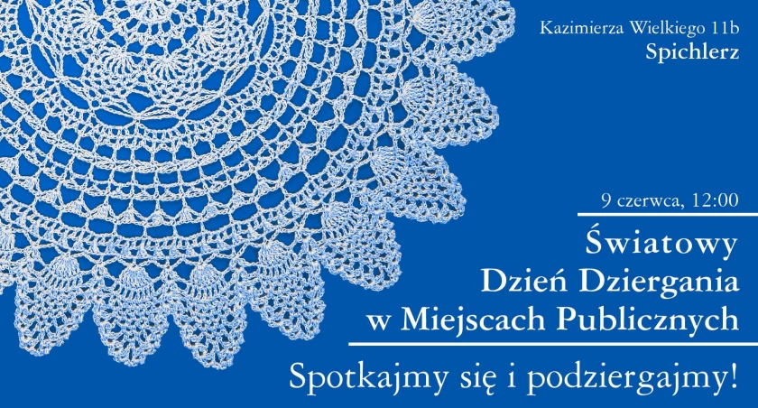 Wspólne dzierganie w Spichlerzu 