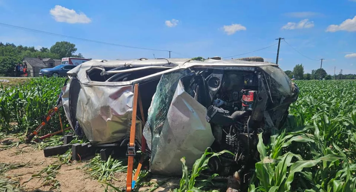 Tragiczny wypadek w Uniejewie pod Płockiem. Zmarło 4-letnie dziecko