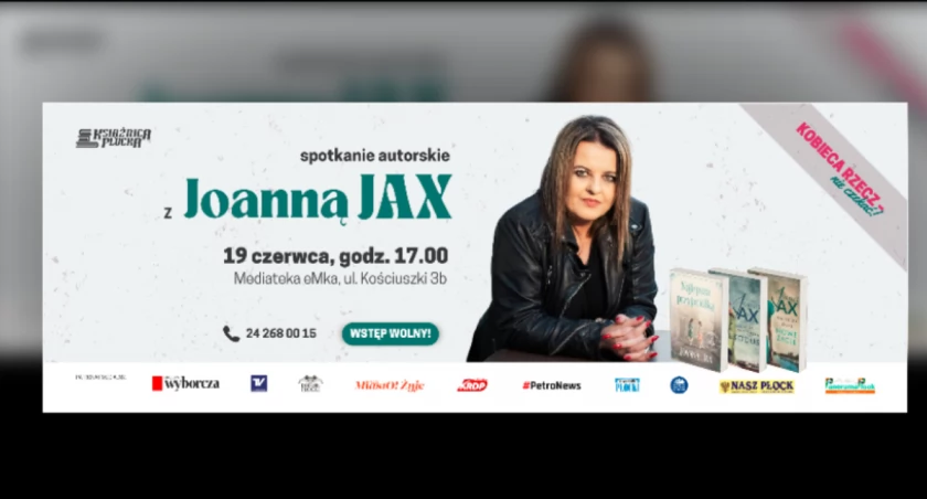 Spotkanie autorskie z Joanną Jax w Mediatace 