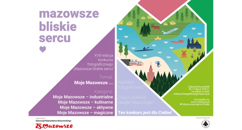 Mazowsze nagrodzi amatorów fotografii. Atrakcyjne nagrody. Termin nadsyłania zgłoszeń upływa 15 lipca