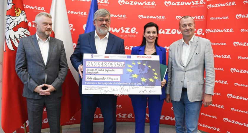 65 nowych pociągów dla Kolei Mazowieckich!