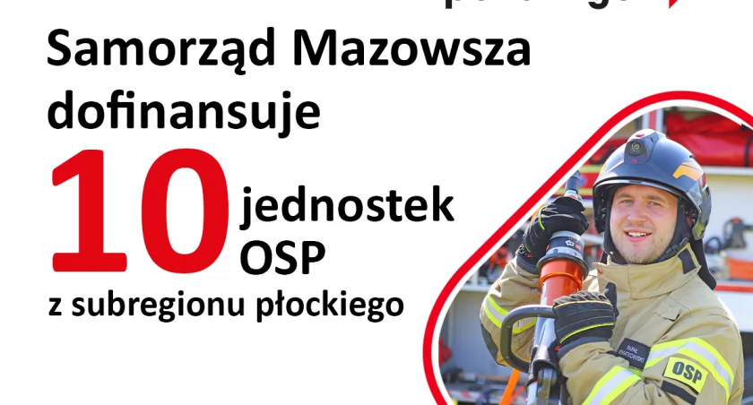100 000 zł dla strażaków! Wsparcie otrzymają m.in. jednostki z Blichowa, Nowych Łubek, Nadułek i Słubic