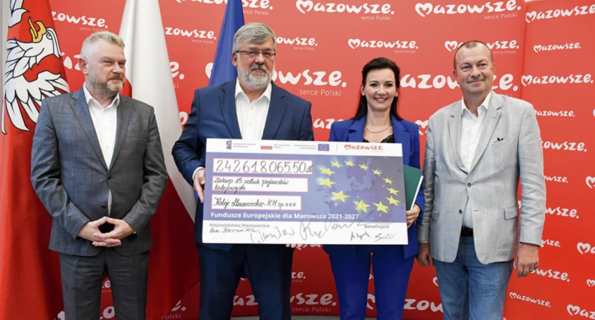 65 nowych pociągów dla Kolei Mazowieckich!