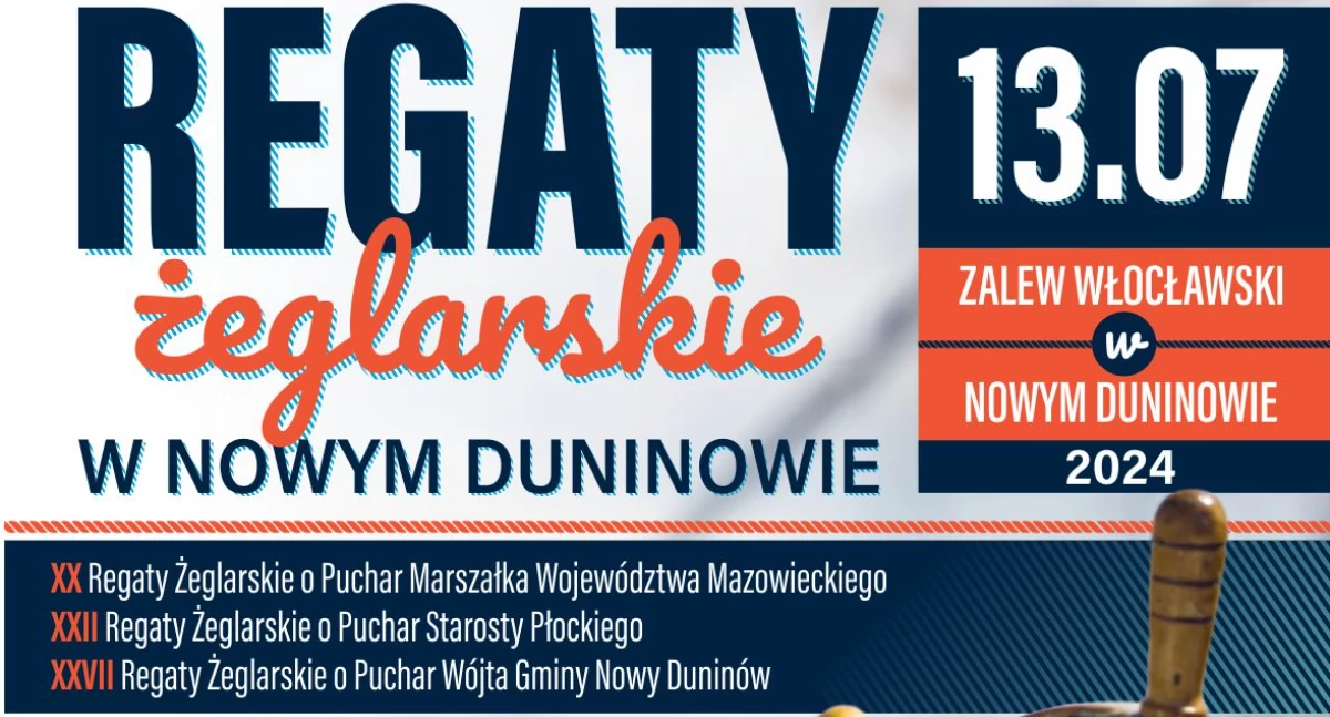 Chwytaj wiatr w żagle. Już w sobotę w Nowym Duninowie czas na regaty!