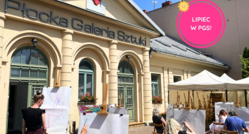 Plenerowa Akademia Rysunku i Malarstwa w PGS