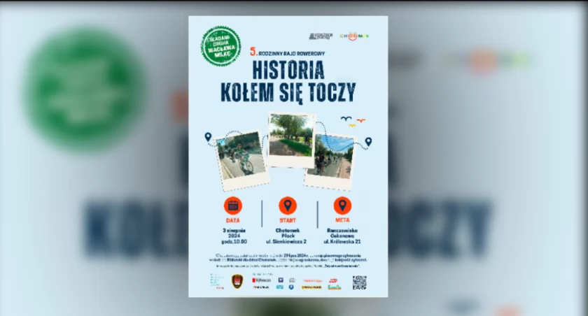 Książnica zaprasza. Wakacje z ciocią Jadzią i Rodzinny Rajd Rowerowy 