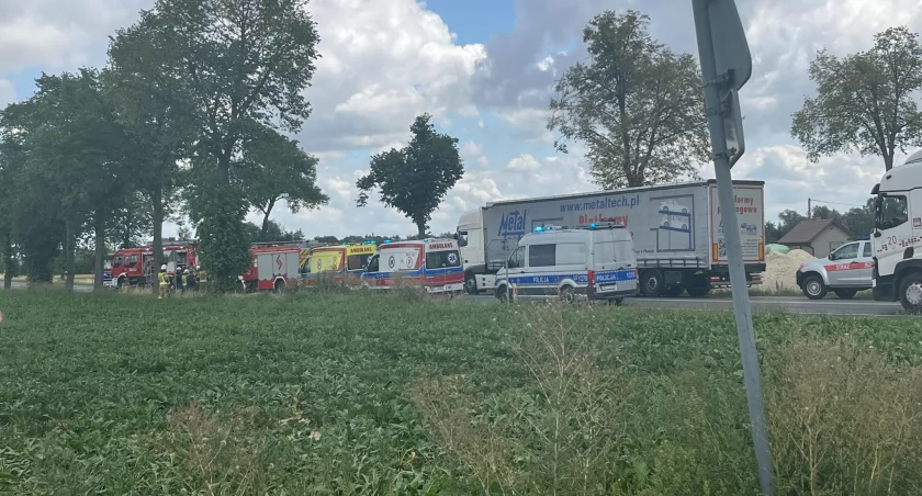 Tchórz. Śmiertelny wypadek na DK 60