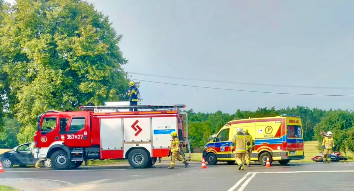 Poranne utrudnienia na wjeździe do Płocka na DK-62. Co się stało? 
