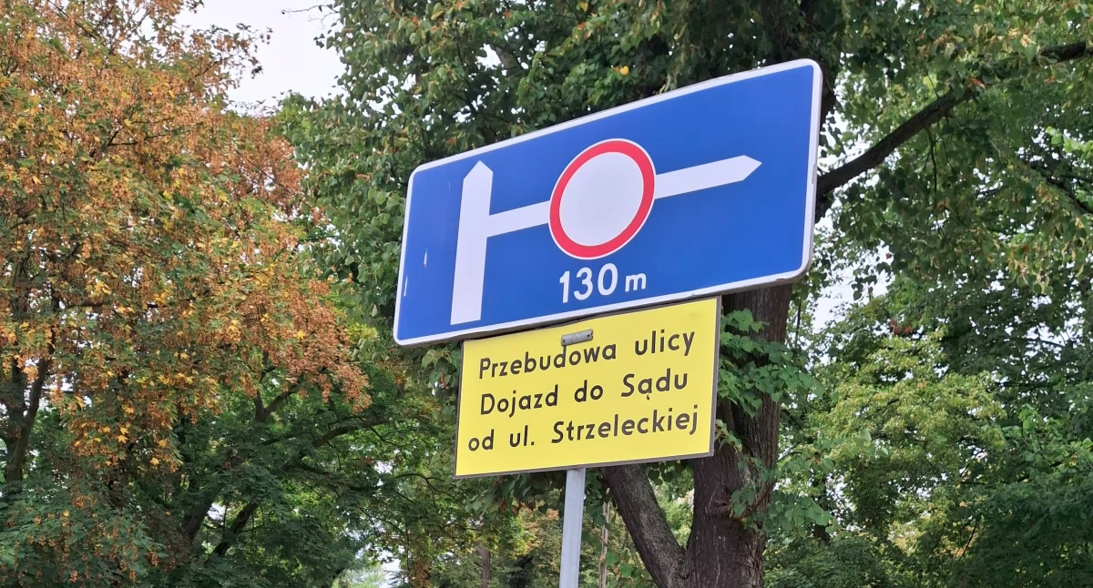 Rozpoczęła się modernizacja dróg w okolicach płockiego Sądu Rejonowego. Jak długo potrwają prace?