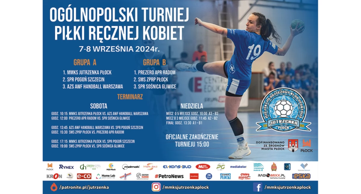 Drużyna MMKS Jutrzenka Płock wróciła do treningów. Będzie turniej 7-8 września