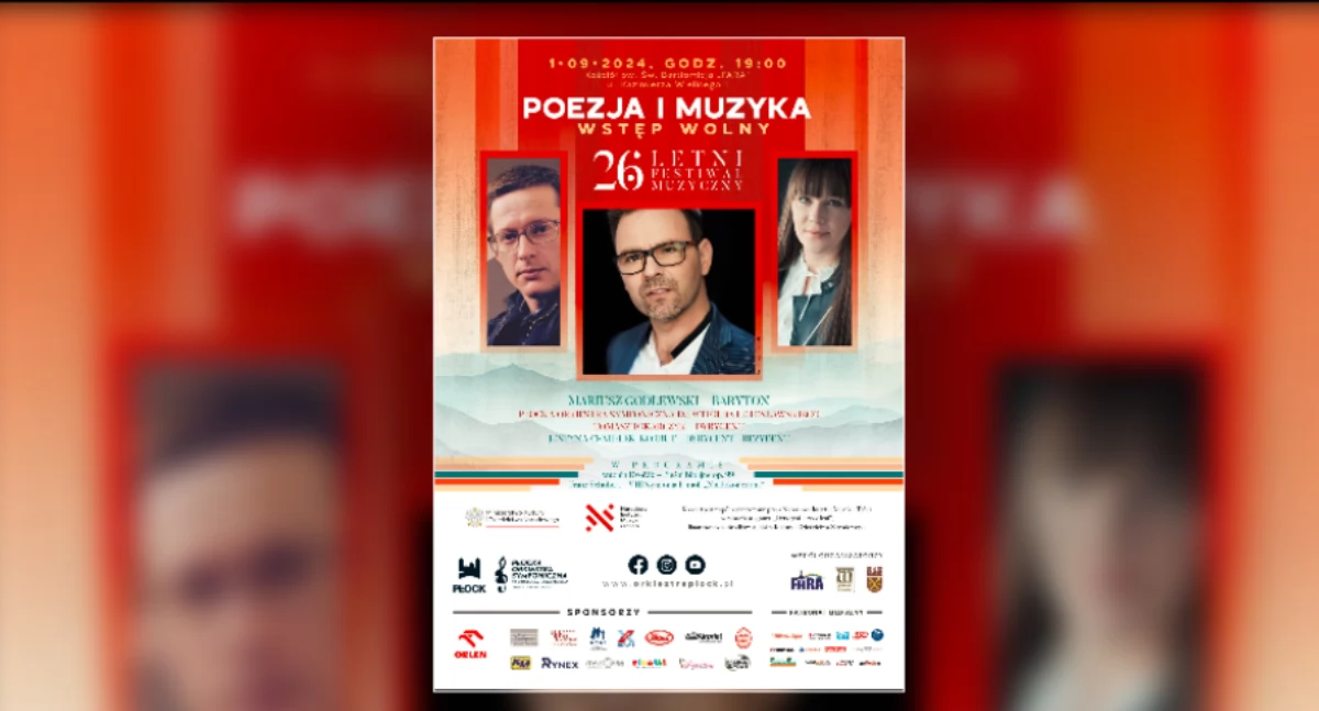 „Poezja i muzyka” na finał Letniego Festiwalu Muzycznego 