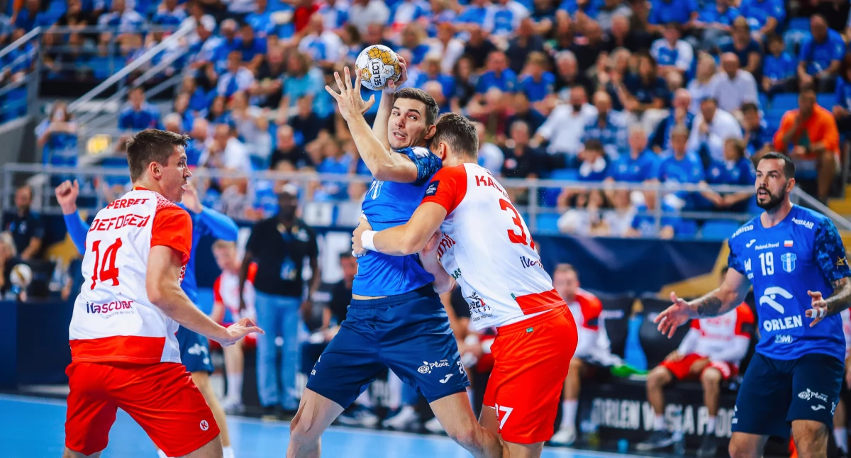 EHF Liga Mistrzów. ORLEN Wisła Płock przegrała z Dinamem Bukareszt [ZDJĘCIA]