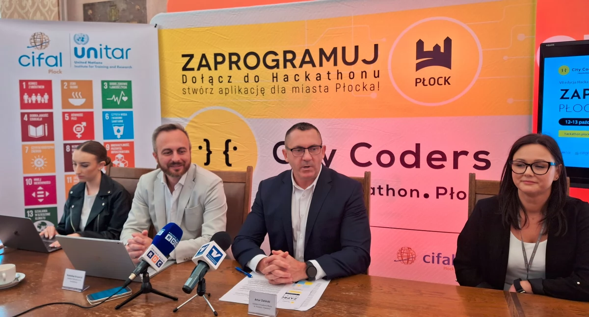 Zaprojektują Płock ze sztuczną inteligencją. Zbliża się City Coders Hackathon