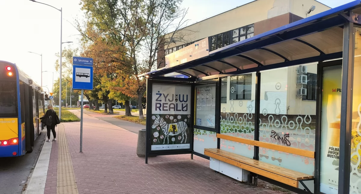 Widzieliście, co zmalowali podopieczni MDK-u? Kolorowe przesłanie na 20 przystankach w Płocku [ZDJĘCIA]