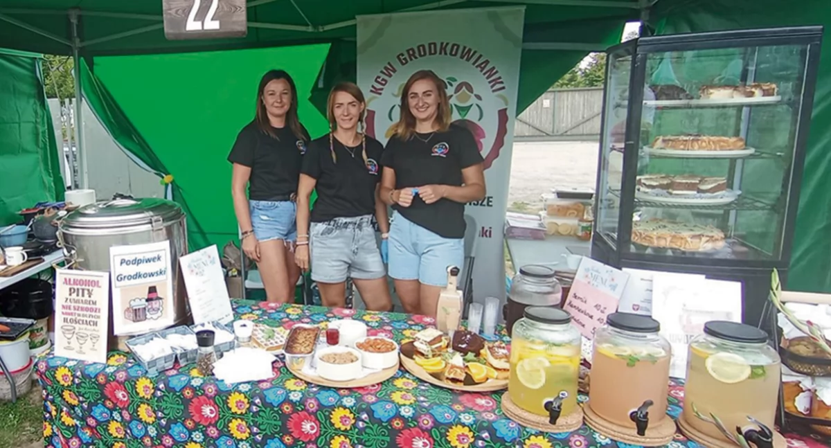 Wyjątkowe gospodynie z KGW „Grodkowianki”. Z nimi można pomagać, gotować, biesiadować