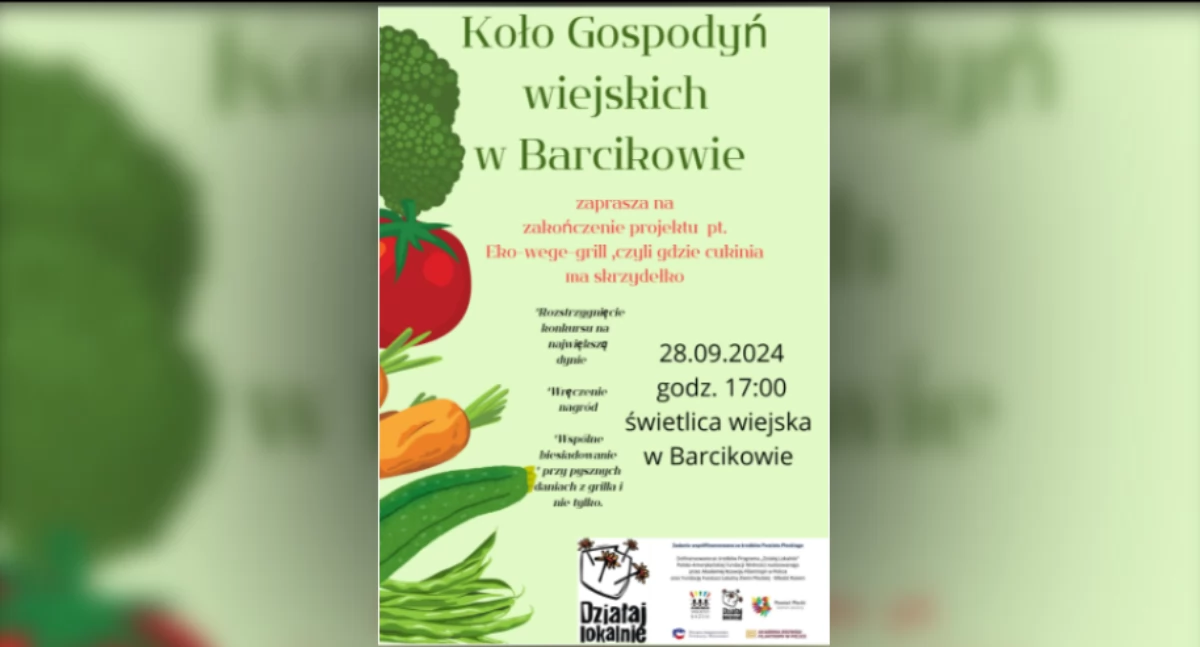 KGW w Barcikowie zaprasza do wspólnego biesiadowania