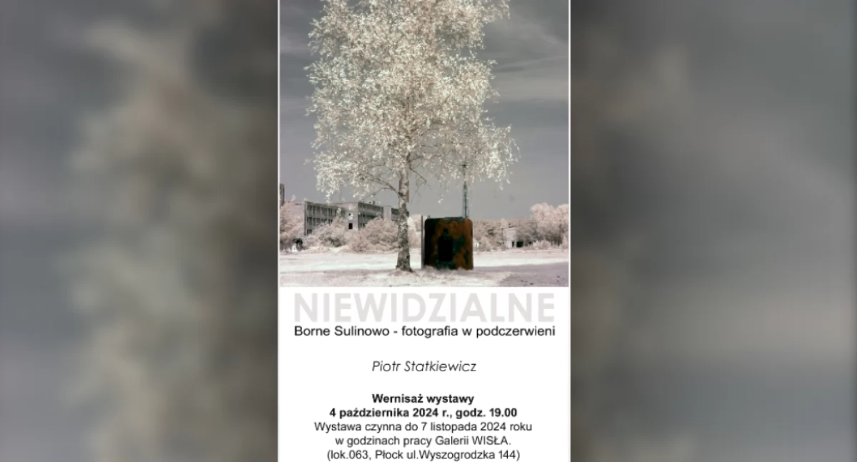 Niezwykła wystawa wkrótce w Galerii Wisła. Niewidzialne Borne Sulinowo – fotografia w podczerwieni