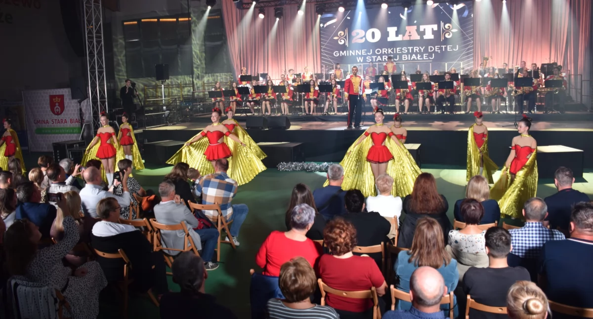 20-lecie Gminnej Orkiestry Dętej w Starej Białej. Muzyczna uczta godna jubileuszu