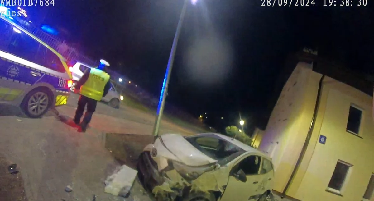 Policyjny pościg ulicami Płocka za uciekinierem. 34-latek bał się, że... [ZDJĘCIE, FILM] 