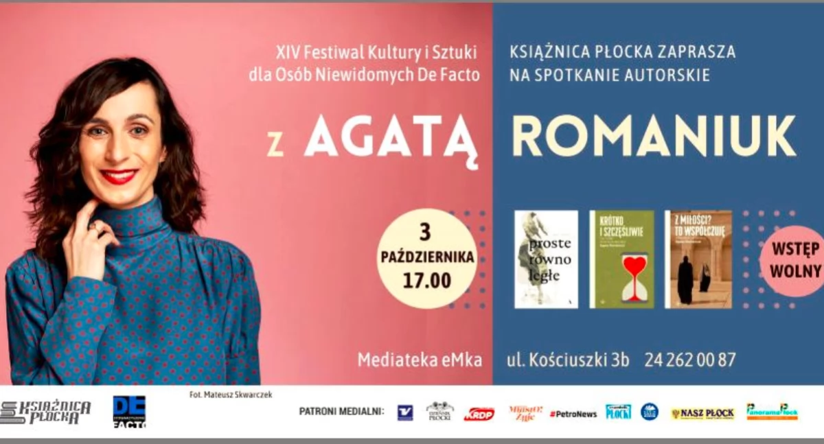 Spotkanie autorskie z Agatą Romaniuk 