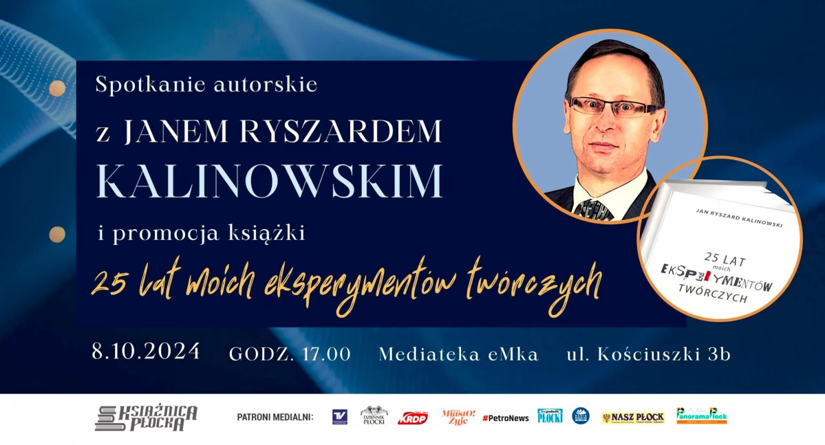 Mediateka zaprasza na spotkanie z Janem Ryszardem Kalinowskim 