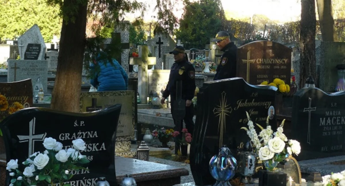 Cmentarze w Płocku pod specjalną kontrolą. Już od poniedziałku!
