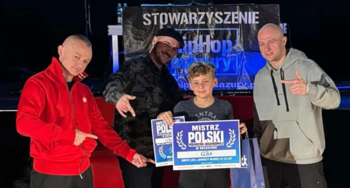 Płock ma mistrza! To b-boy Qba czyli Jakub Woźnica! 