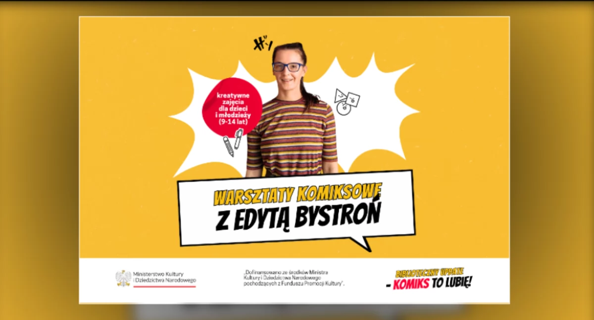 Lubisz komiksy, rysujesz? Przyjdź do Mediateki!