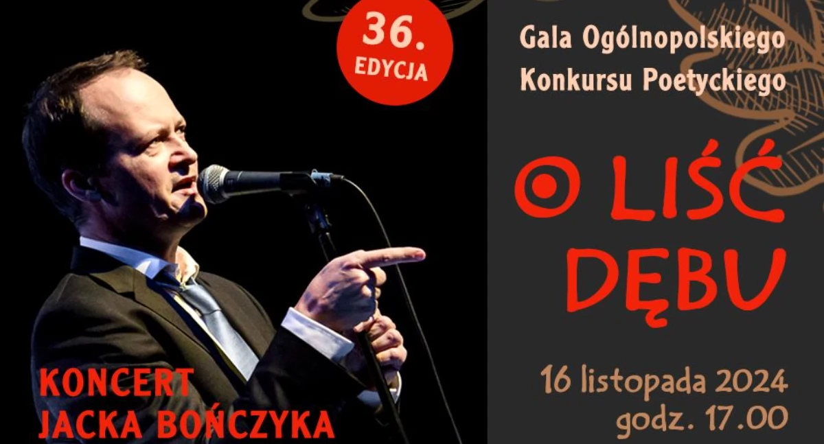 Znamy laureatów konkursu „O Liść Dębu”. Gala wręczenia nagród już 16 listopada