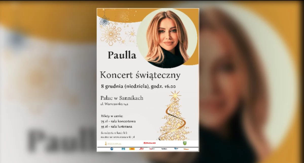 Paulla wystąpi w Sannikach. Koncert świąteczny już 8 grudnia