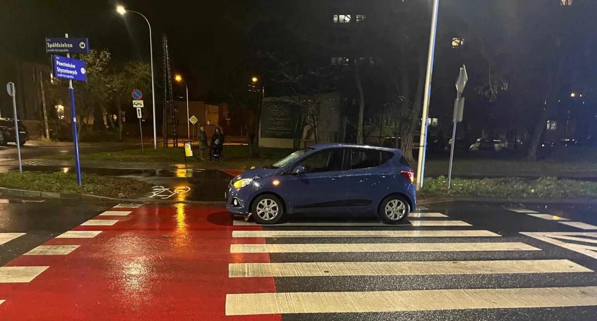 Płock. Potrącenie pieszej! Do godz. 20.00 utrudnienia na ul. Spółdzielczej  