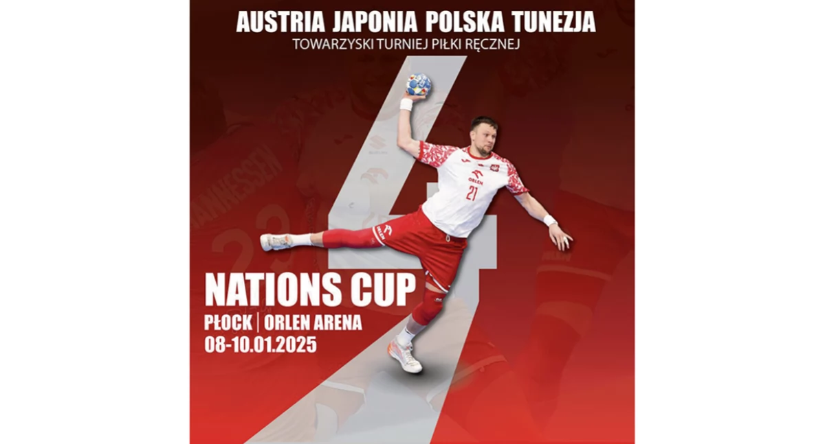Płock. Kadra piłkarzy ręcznych zagra w ORLEN Arenie 8-10 stycznia 2025 r.