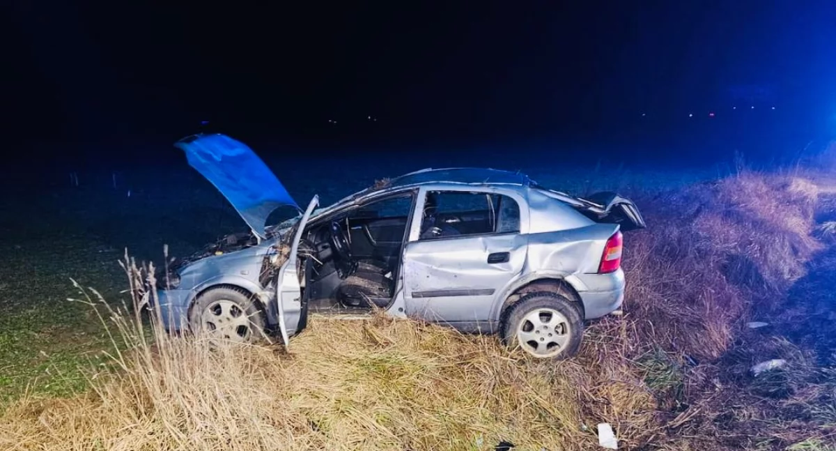 19-latek po alkoholu i bez uprawnień pojechał samochodem. Szczegóły wypadku w Stropkowie 