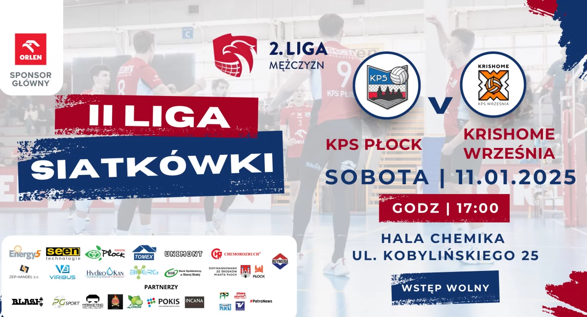 Siatkarze KPS Płock zapraszają do Blaszak Areny na mecz