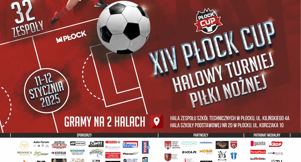 32 drużyny zagrają w XIV turnieju Płock Cup. Kibice mile widziani