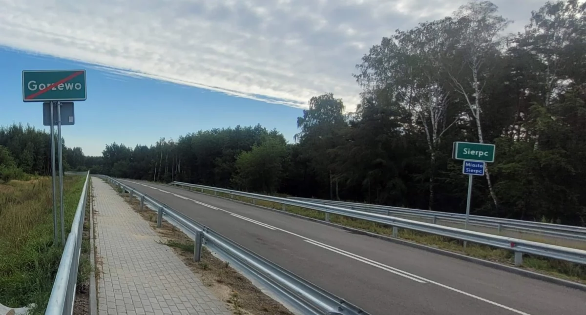 Czy to koniec korków w Sierpcu? Obwodnica gotowa! Oficjalne otwarcie za kilka dni